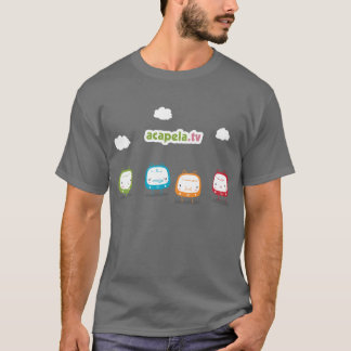 T-shirts Tshirt do cinza de acapela.tv