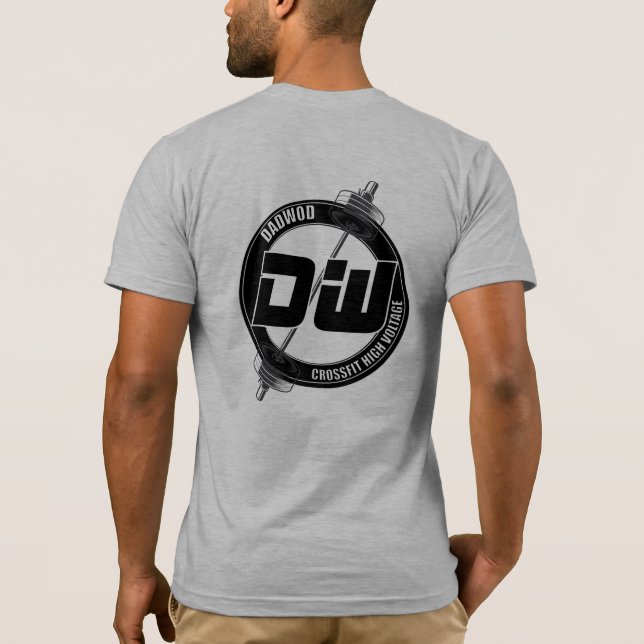 T-shirts tshirt do dadWOD (Verso)