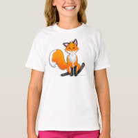Tshirt do Fox para meninas