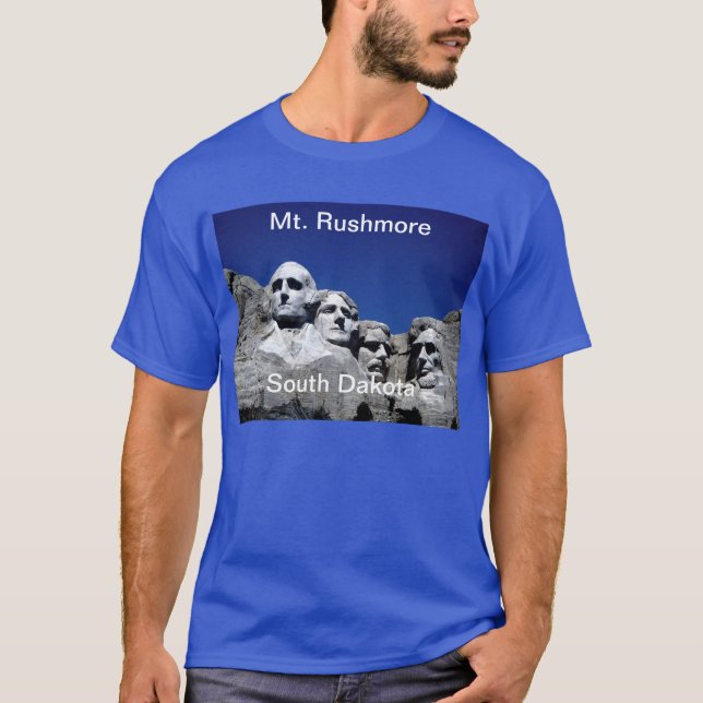 T-shirts Tshirt do Mt Rushmore SD (Frente)