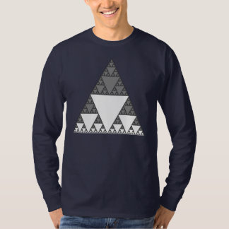 T-shirts Tshirt do nerd da matemática da arte do Fractal