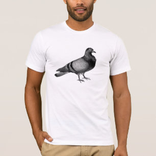 T-shirts Tshirt do pombo do vintage