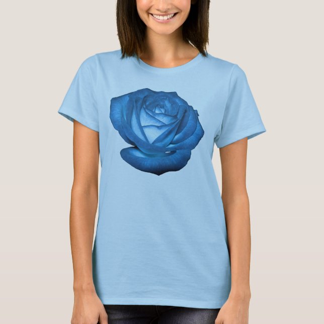 T-shirts tshirt do rosa do azul (Frente)
