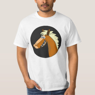 T-shirts TShirt do valor dos homens do cavalo do piano