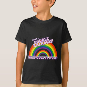 T-shirts Tshirt dobro do arco-íris