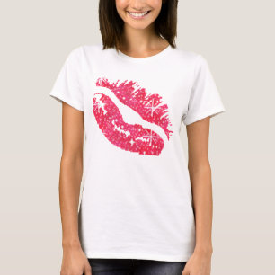 T-shirts Tshirt dos lábios da faísca