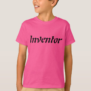 T-shirts Tshirt feminino 4 do rosa das meninas da ciência