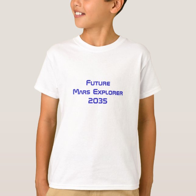 T-shirts Tshirt futuro da viagem espacial do explorador do (Frente)