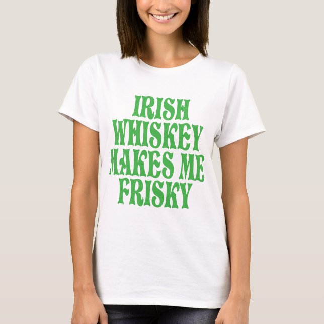 T-shirts Tshirt irlandês do uísque (Frente)