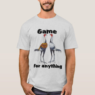 T-shirts Tshirt moderno da galinha anã de jogo