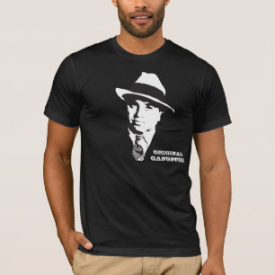 T-SHIRTS TSHIRT ORIGINAL DE AL CAPONE DO GÂNGSTER
