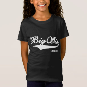 T-shirts TShirt preto da irmã mais velha (disponível em 2