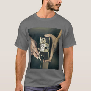 T-shirts Tshirt velho da câmera