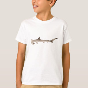 T-shirts Tubarões retros da ilustração do tubarão de