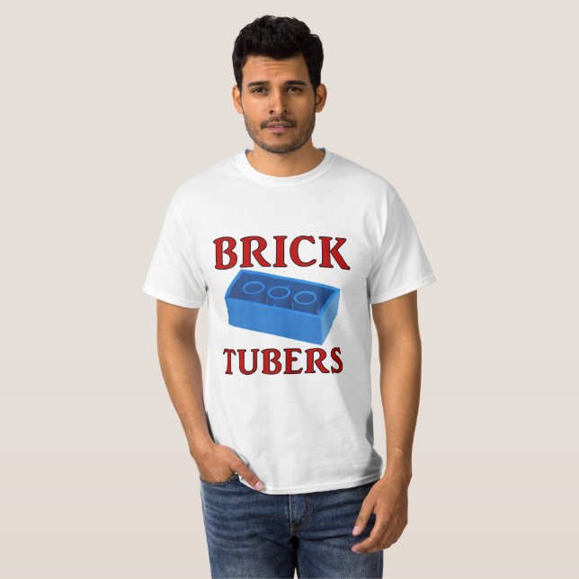 T-shirts Tubérculos do tijolo (Frente Completa)