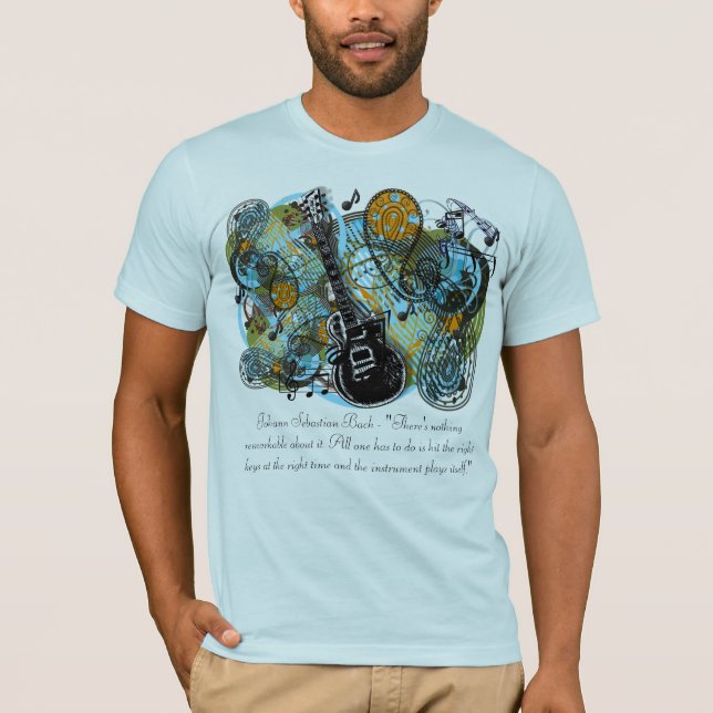 T-shirts Tudo o que é preciso é acertar as teclas certas (Frente)