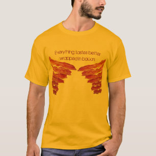 T-shirts Tudo prova envolvido melhor no bacon…