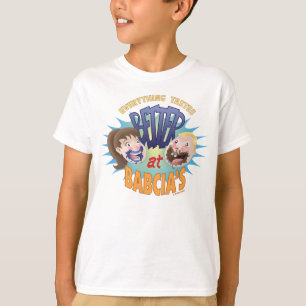 T-shirts Tudo prova melhor em Babcia