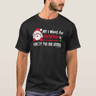 T-shirts Tudo que eu quero para o Natal (escuro)