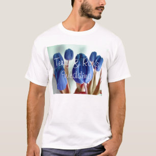 T-shirts Tulipas Azuis