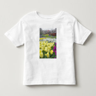 T-shirts Tulipas, narcisos e flores de Jacinto de Uva,