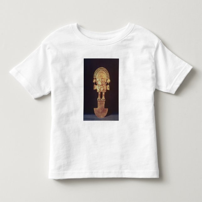 T-shirts Tumi ou faca cerimonial na forma de Naylamp (Frente)