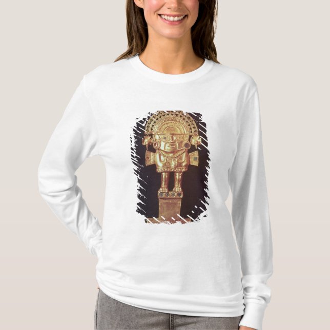 T-shirts Tumi ou faca cerimonial na forma de Naylamp (Frente)