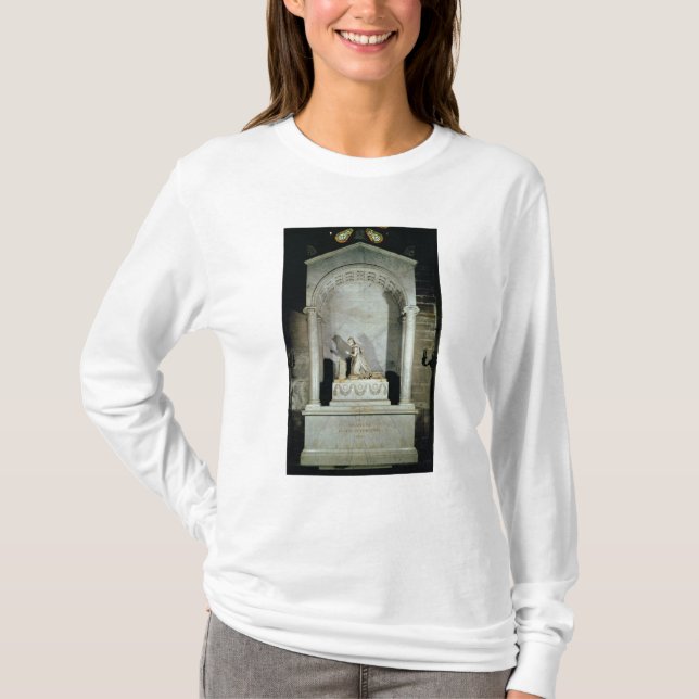 T-shirts Túmulo da imperatriz Josephine 1825 (Frente)