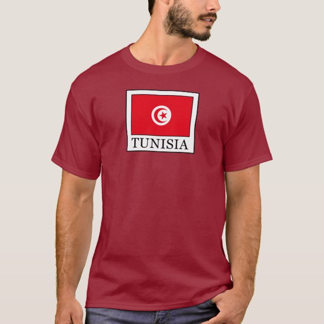 T-shirts Tunísia (Frente)