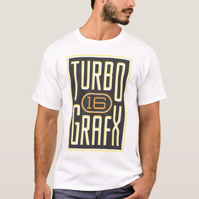 T-shirts Turbografx 16 (Frente)