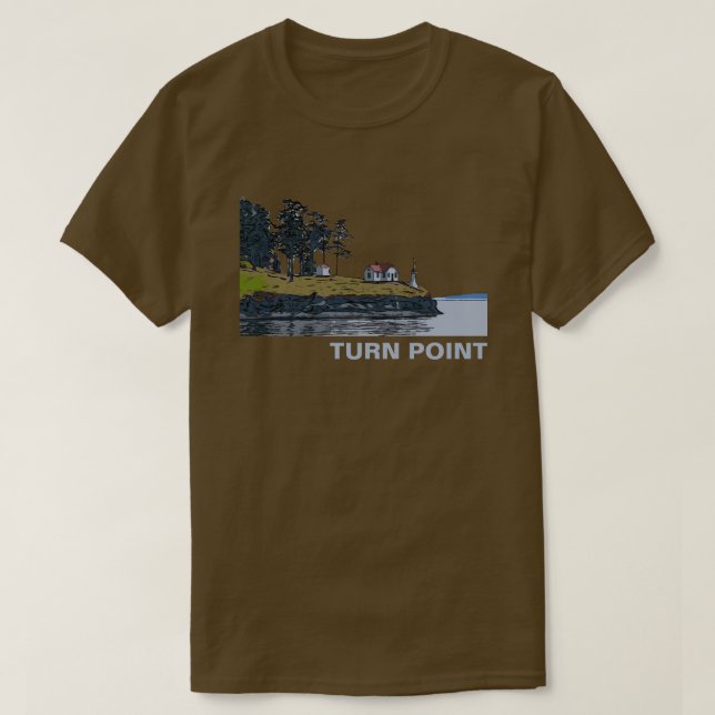 T-shirts TURN POINT - Ilha Stuart (Frente do Design)