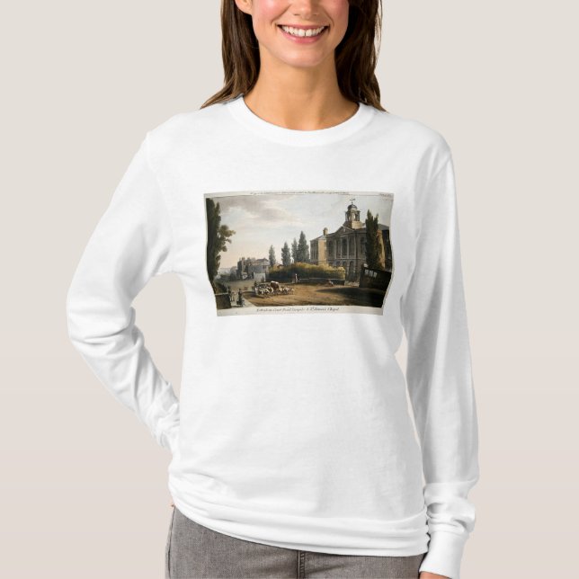 T-shirts Turnpike da estrada da corte de Tottenham (Frente)