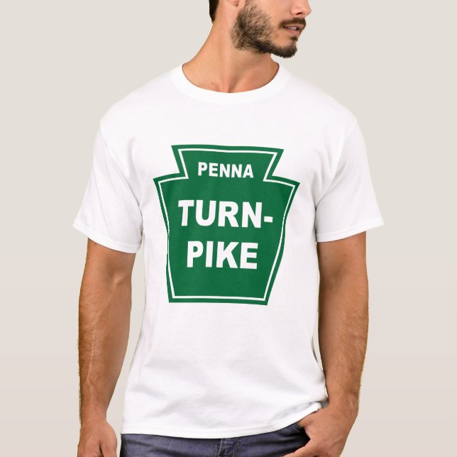 T-shirts Turnpike de Pensilvânia (Frente)