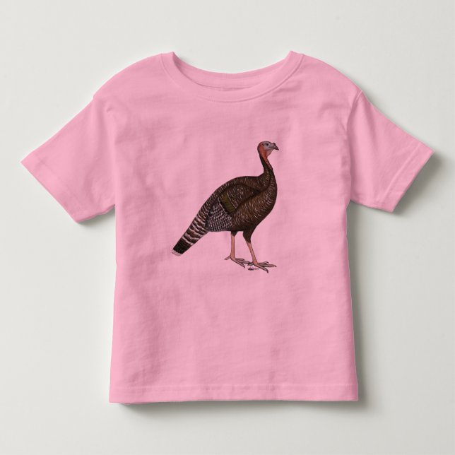 T-shirts Turquia: Hen de Bronze Padrão (Frente)