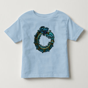 T-shirts Turquoise Quetzalcoatl