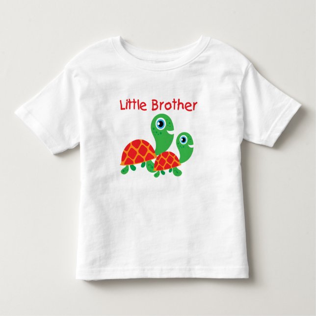 T-shirts Turtles Little Brother (Frente)