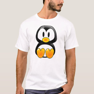 T-shirts tux de pinguim bebê