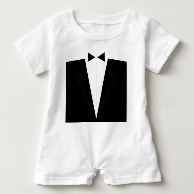 T-shirts Tux Romper Formal (Frente)