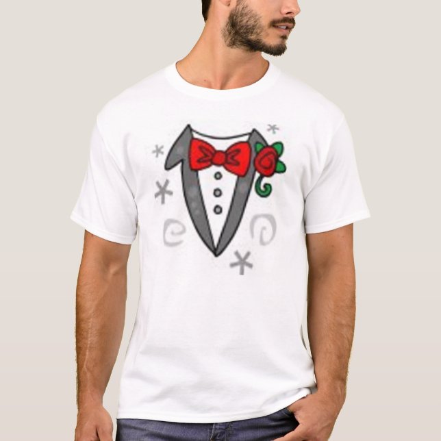 T-shirts Tuxedo Shirt (Frente)