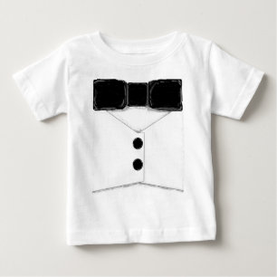 T-shirts Tuxedo Vest e Bowtie Shirt