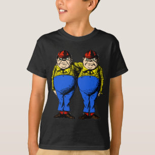 T-shirts Tweedle Dee e Tweedle Dum