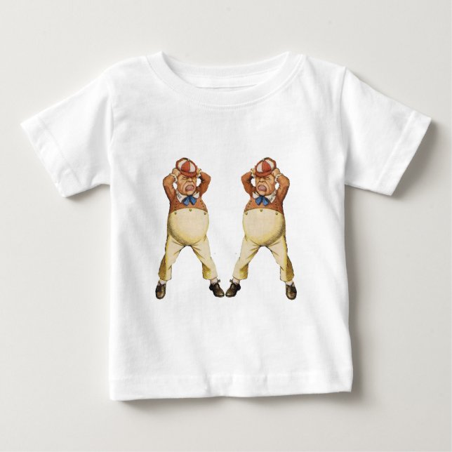 T-shirts Tweedledee e Tweedledum (Frente)
