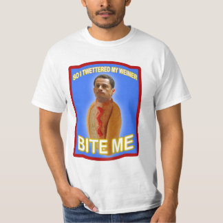 T-shirts tweeter do weiner