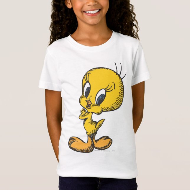 T-shirts TWEETY™ adorável (Frente)