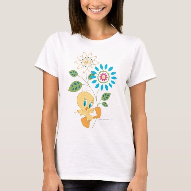 T-shirts TWEETY™ Flor Voa (Frente)