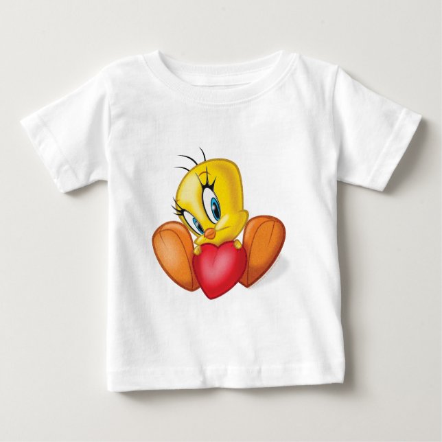 T-shirts TWEETY™ segurando coração (Frente)