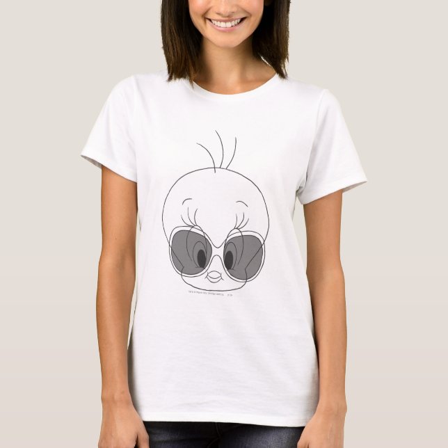 T-shirts Tweety with Shades (Frente)