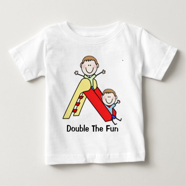 T-shirts Twin Stick Figures (Frente)