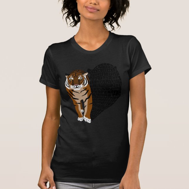 T-shirts Tyger - William Blake (Frente)