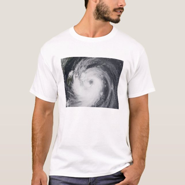 T-shirts Typhoon Chaba no oceano Pacífico ocidental (Frente)